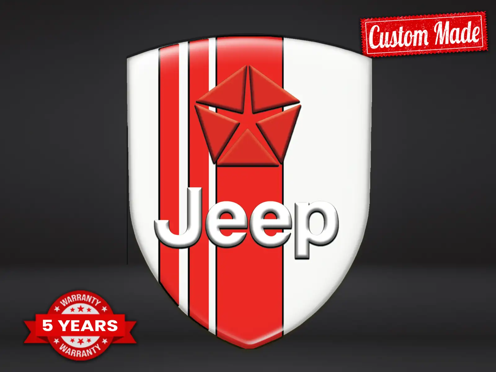 Jeep Autocollants Logo Auto Max Résistants Stylé Design